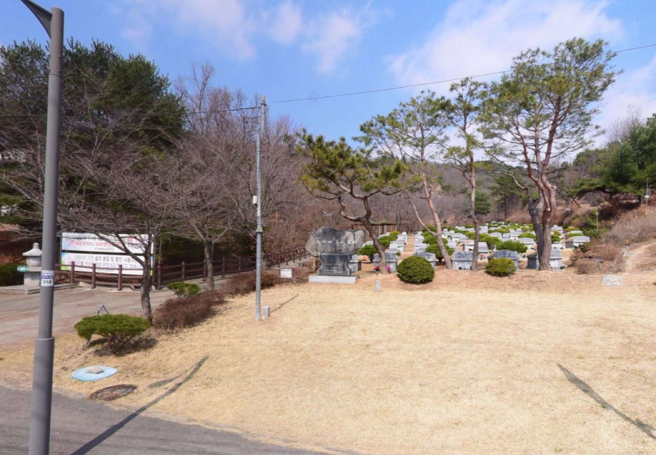 대전추모공원 가족묘원(봉안) 시설 사진 (출처: e하늘 장사정보시스템)