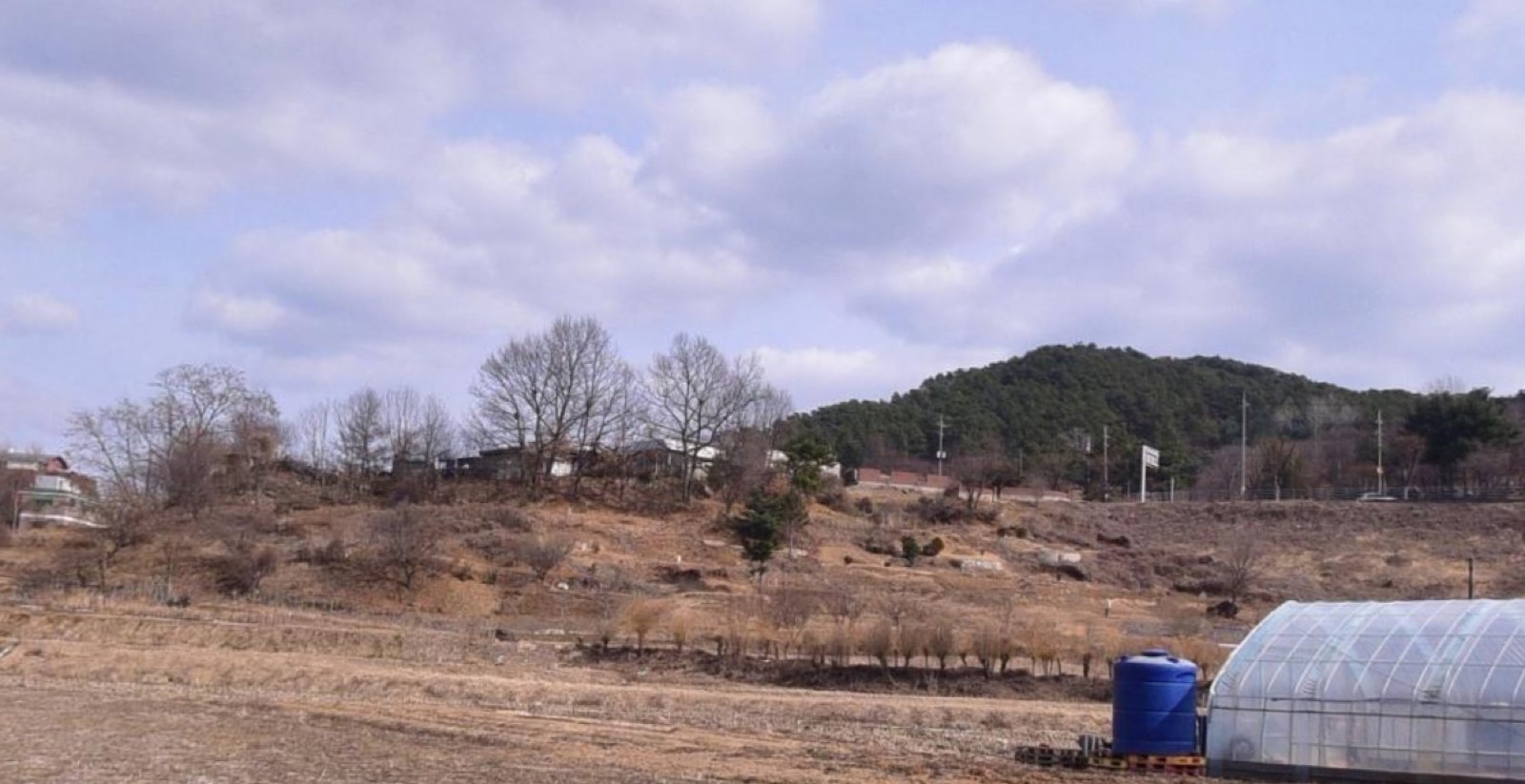 군내면 제1공설묘지 시설 사진 (출처: e하늘 장사정보시스템)