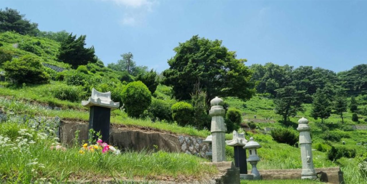 회정동공설묘지 시설 사진 (출처: e하늘 장사정보시스템)