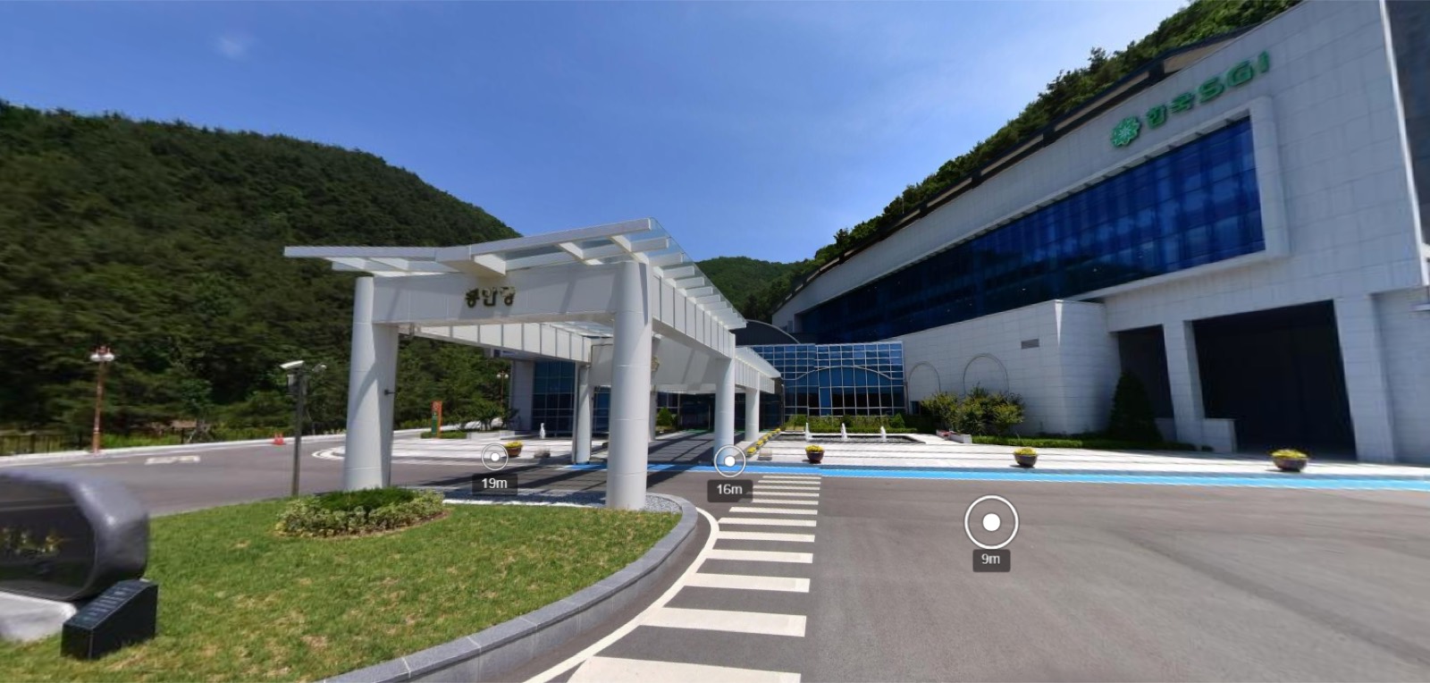 (재)한국SGI청도평화공원 시설 사진 (출처: e하늘 장사정보시스템)