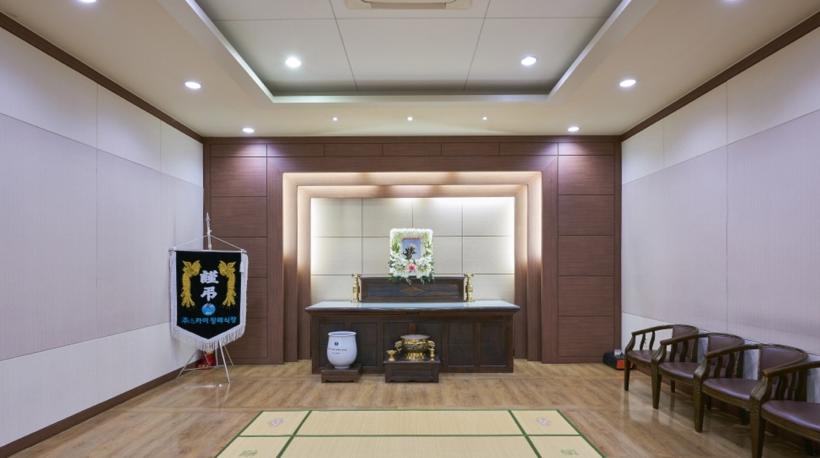 (주)스카이장례식장 시설 사진 (출처: e하늘 장사정보시스템)