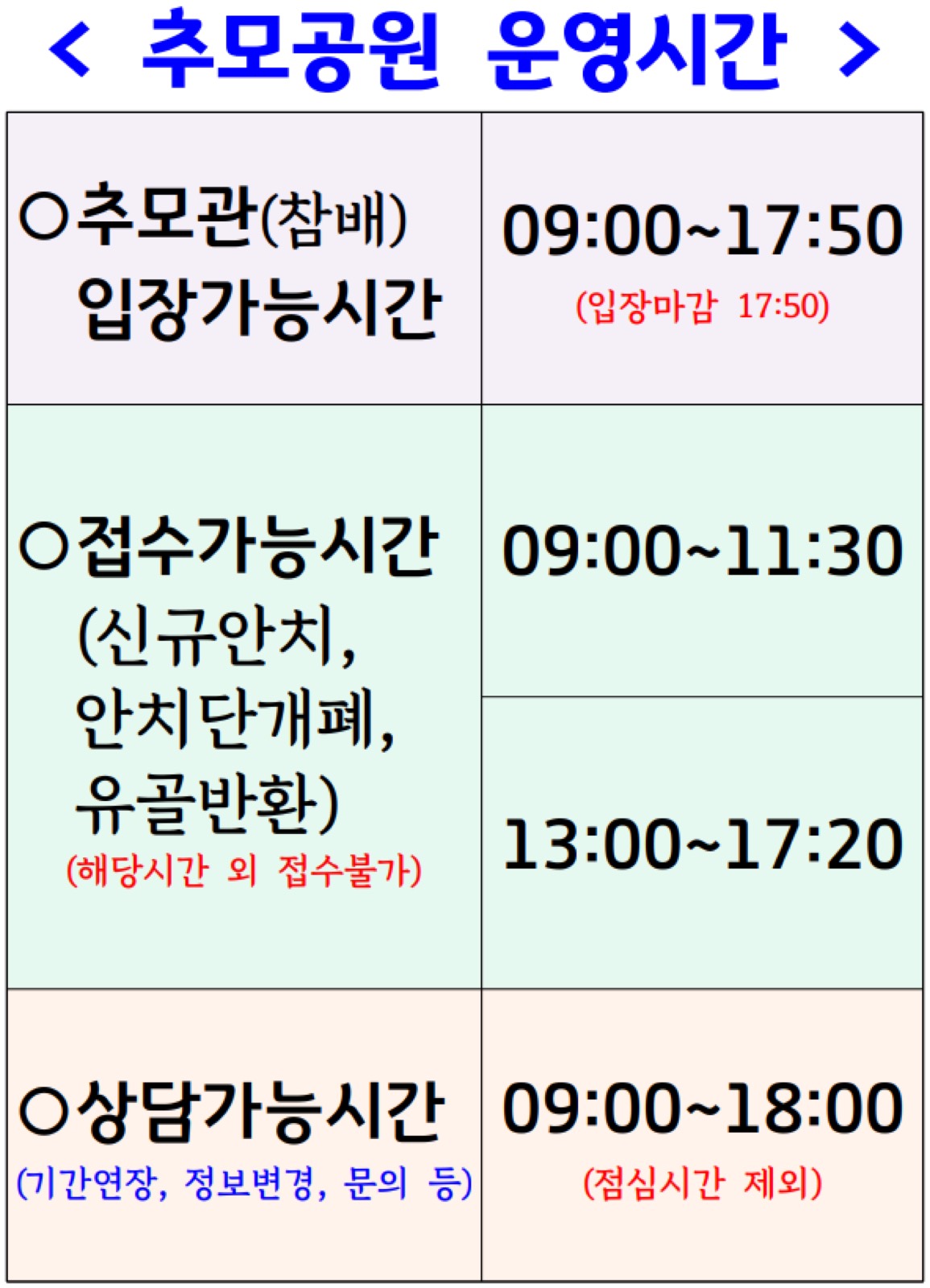평택시립추모공원 시설 사진 (출처: e하늘 장사정보시스템)