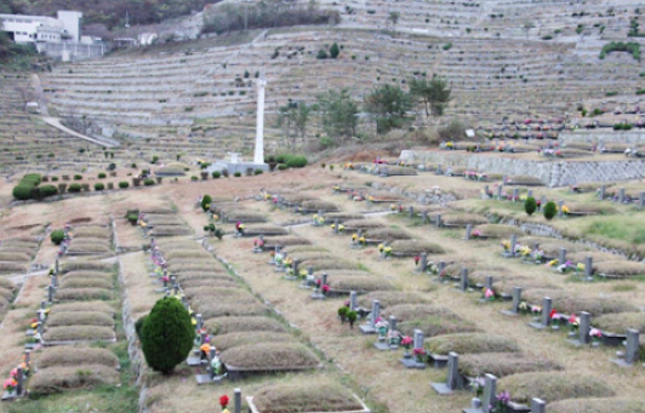 상리공설묘지 시설 사진 (출처: e하늘 장사정보시스템)