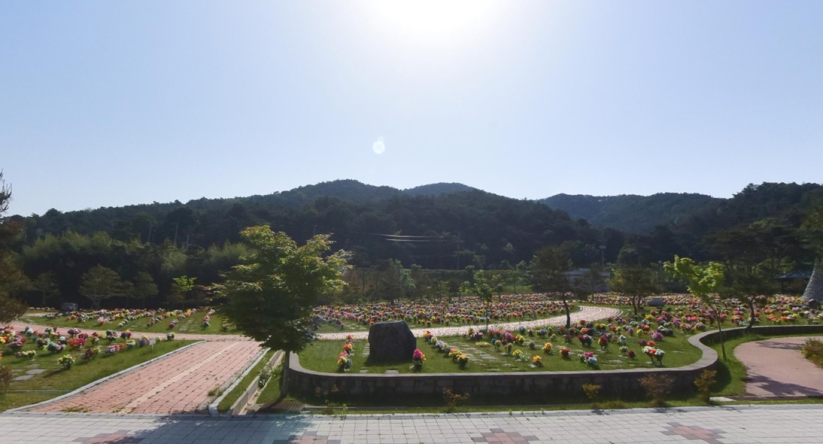서남권추모공원 자연장지 시설 사진 (출처: e하늘 장사정보시스템)