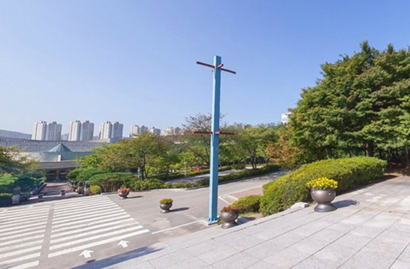 수원시연화장 자연장지 시설 사진 (출처: e하늘 장사정보시스템)