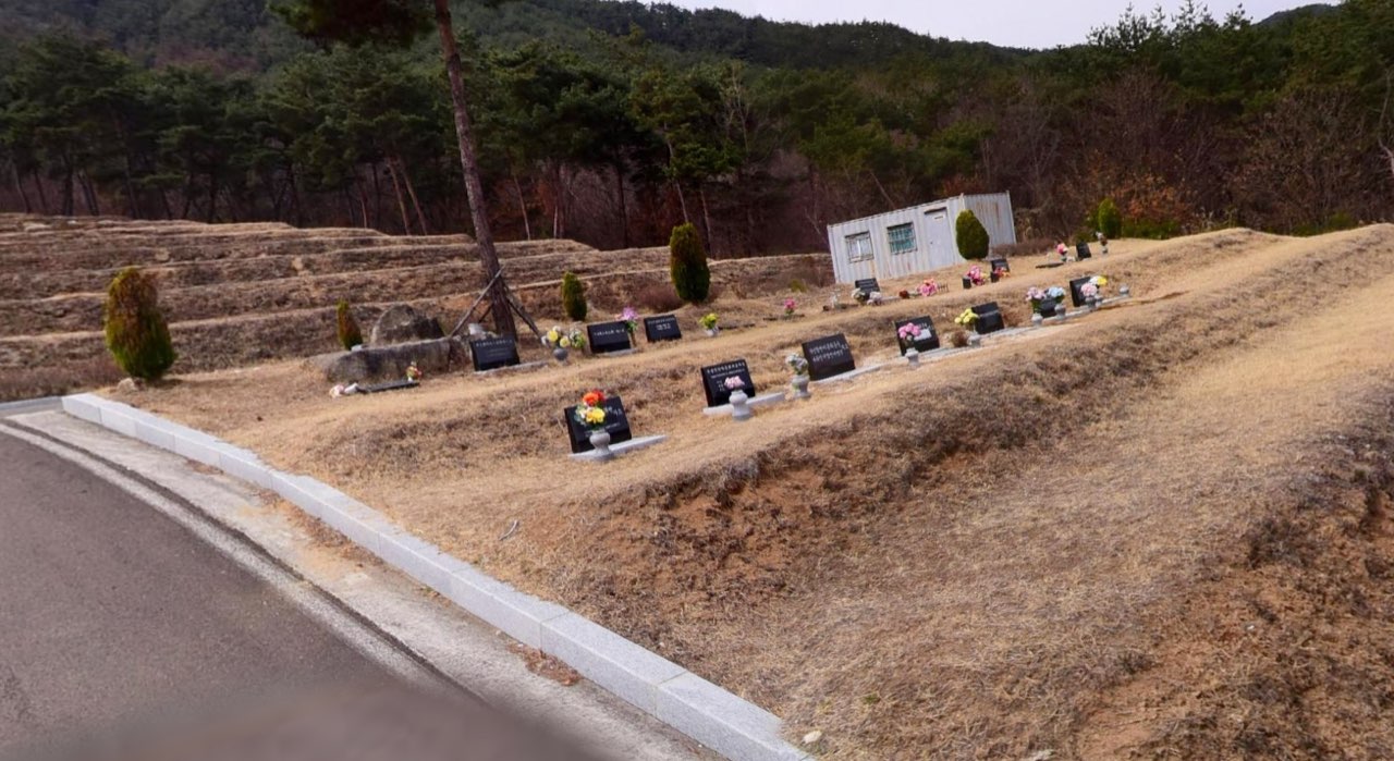 웅양공설공원묘지 시설 사진 (출처: e하늘 장사정보시스템)